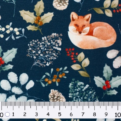 Jersey | Woodanimals | Fuchs | jeansblau